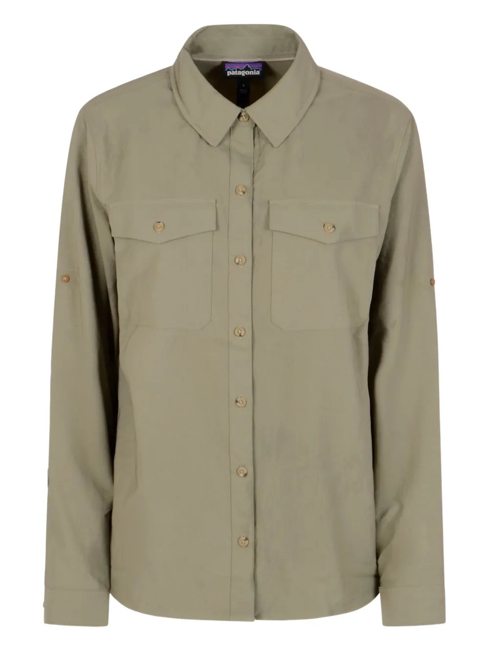 Patagonia Button-down blouse Groen