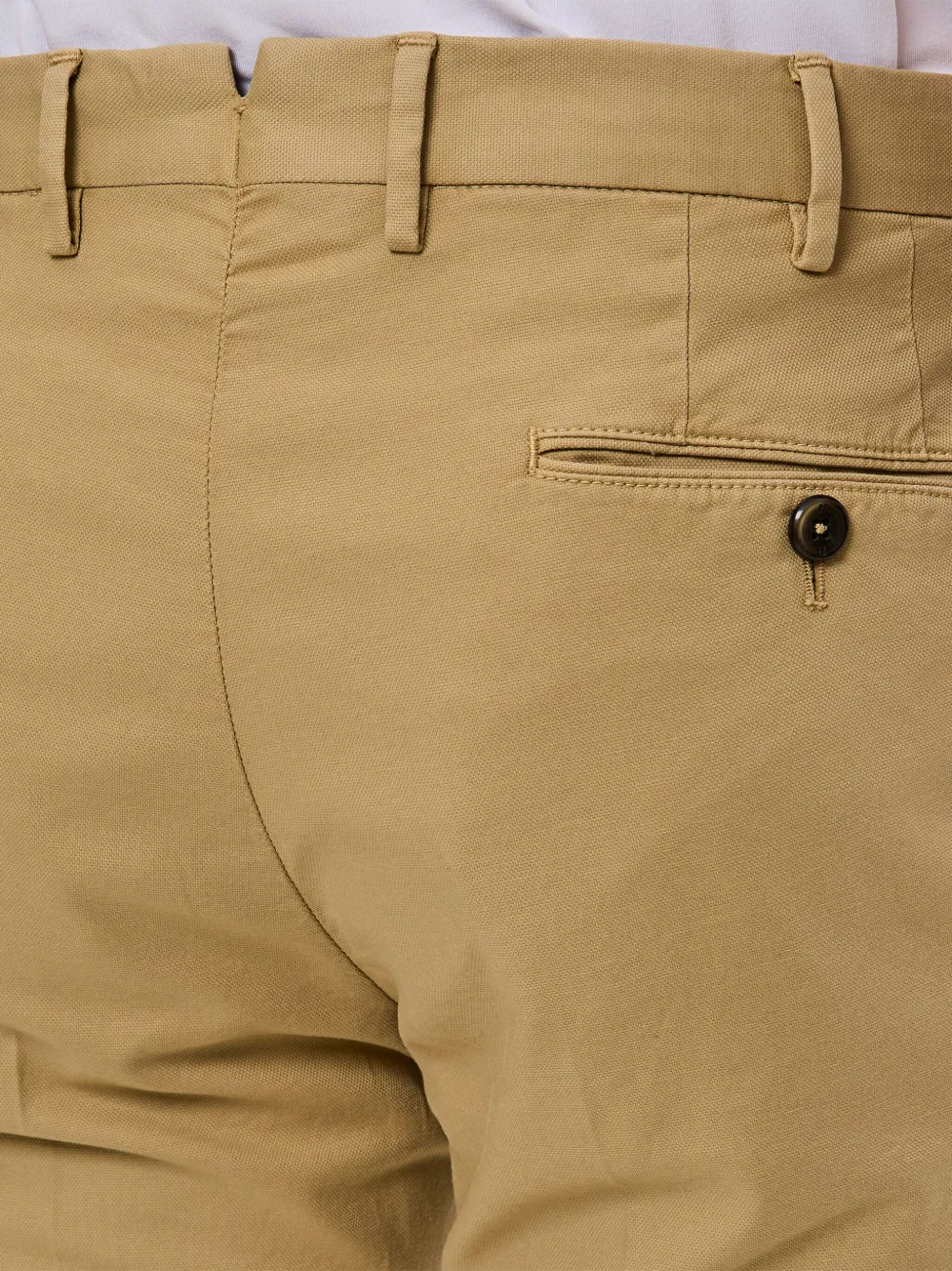 PT Torino flat-front regular trousers Beige