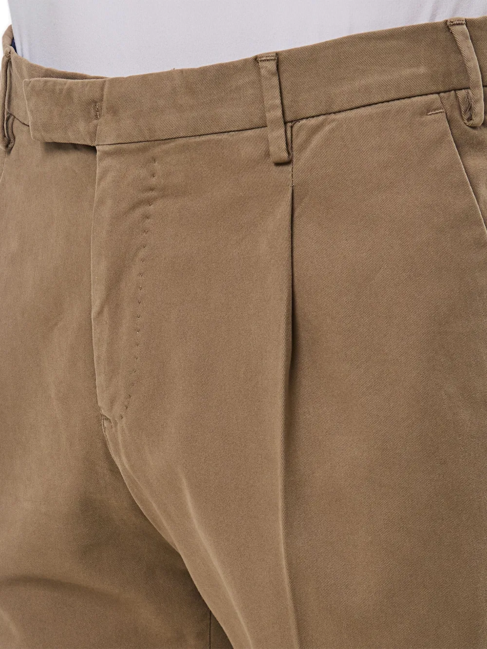 PT Torino pleated-front regular trousers Bruin