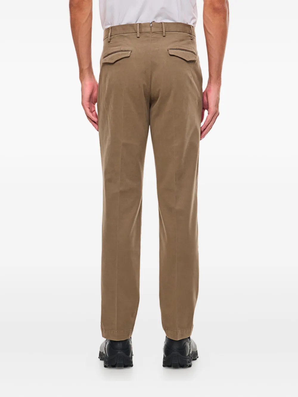 PT Torino pleated-front regular trousers Bruin