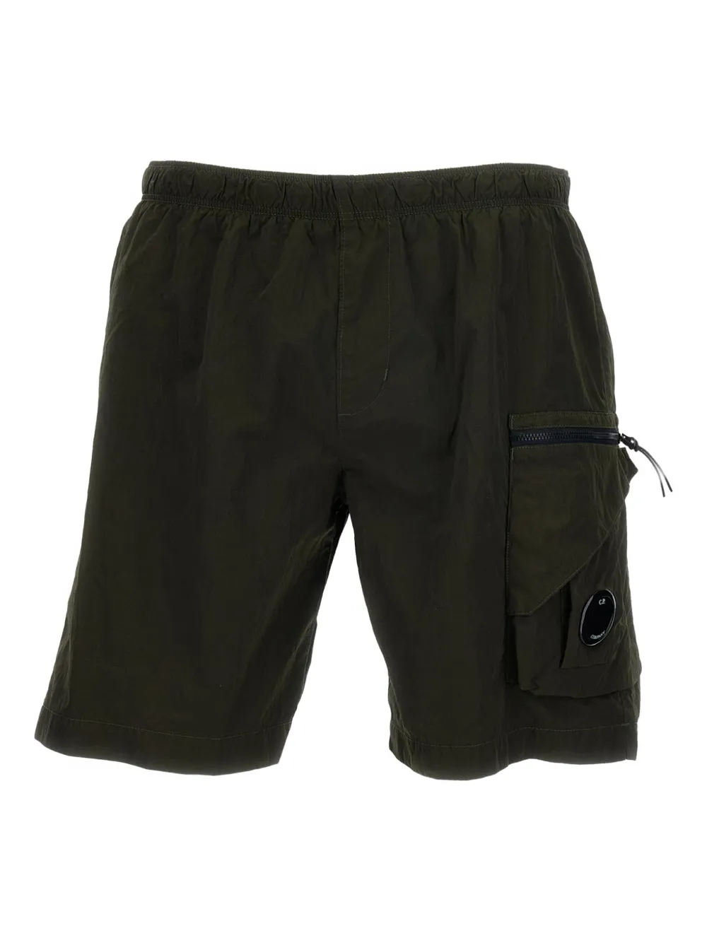 C.P. Company Zwembroek met elastische taille Groen