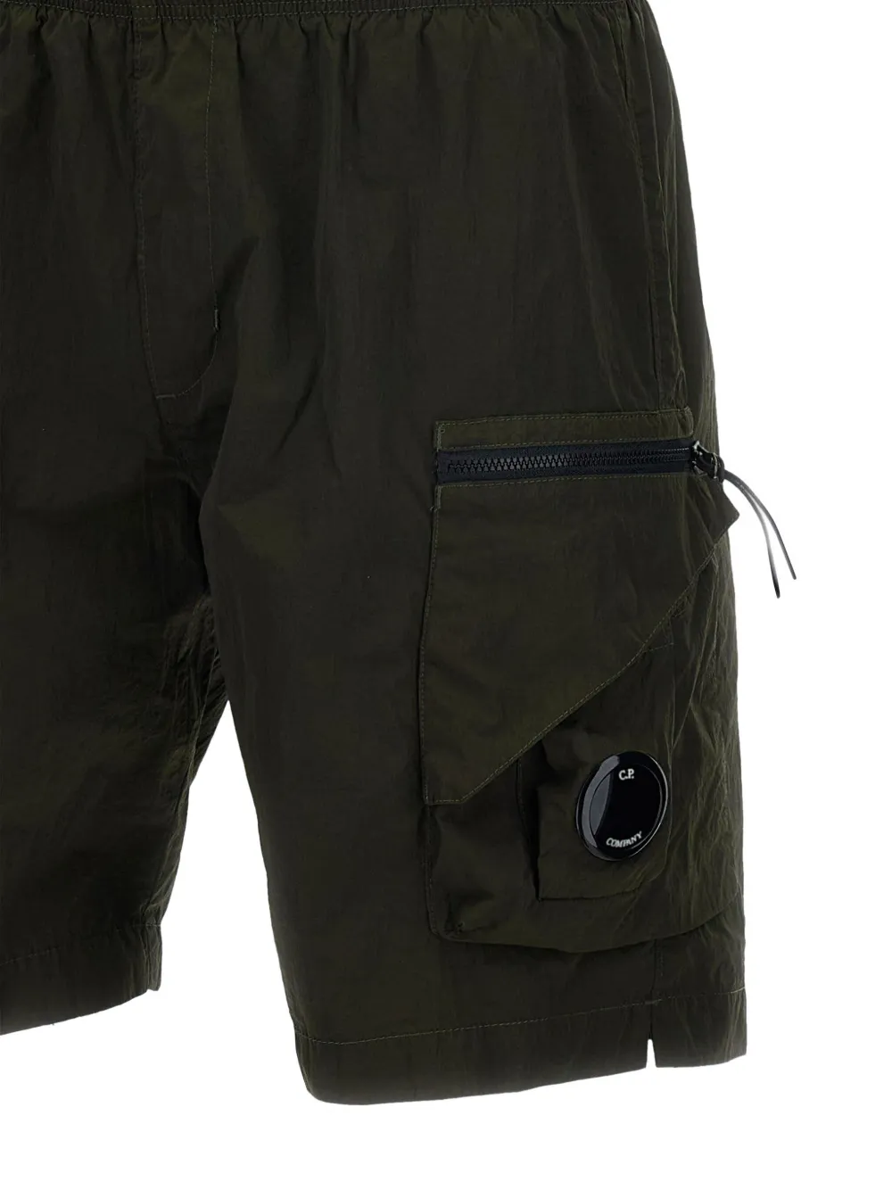 C.P. Company Zwembroek met elastische taille Groen
