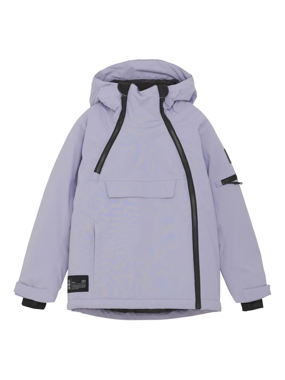 COLOR KIDS hooded zip-up jacket | Purple | Image 1