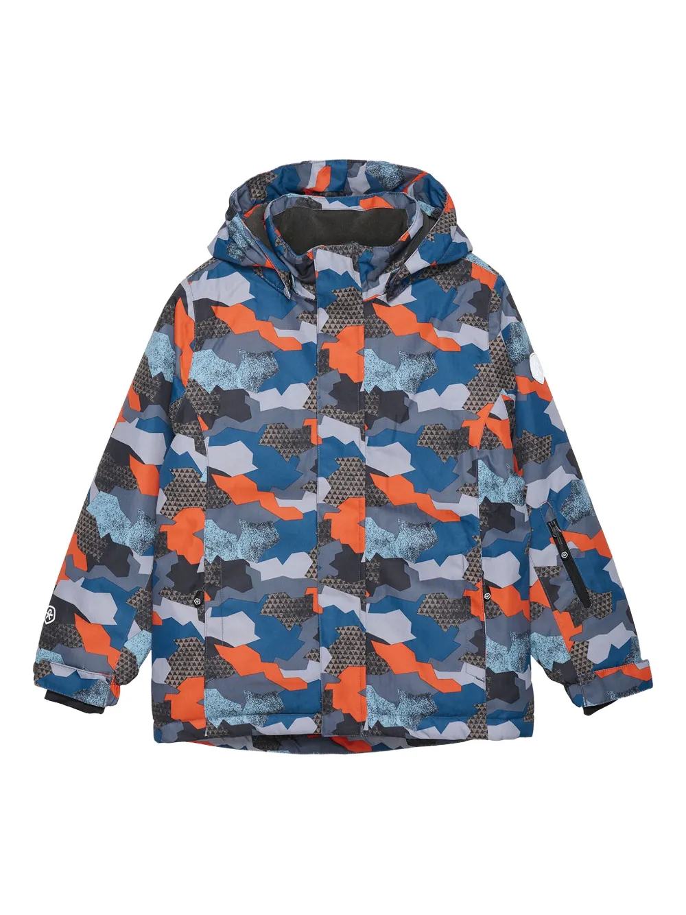 COLOR KIDS abstract-pattern print hooded jacket | Image 1