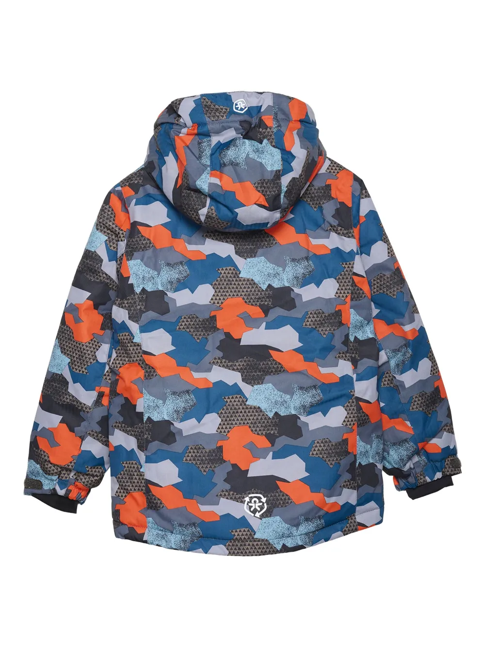 COLOR KIDS abstract-pattern print hooded jacket | Padded Jackets | Image 2