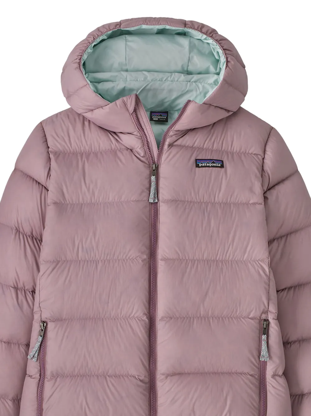 Patagonia Kids' Hi-Loft Down Sweater donsjack met capuchon Roze