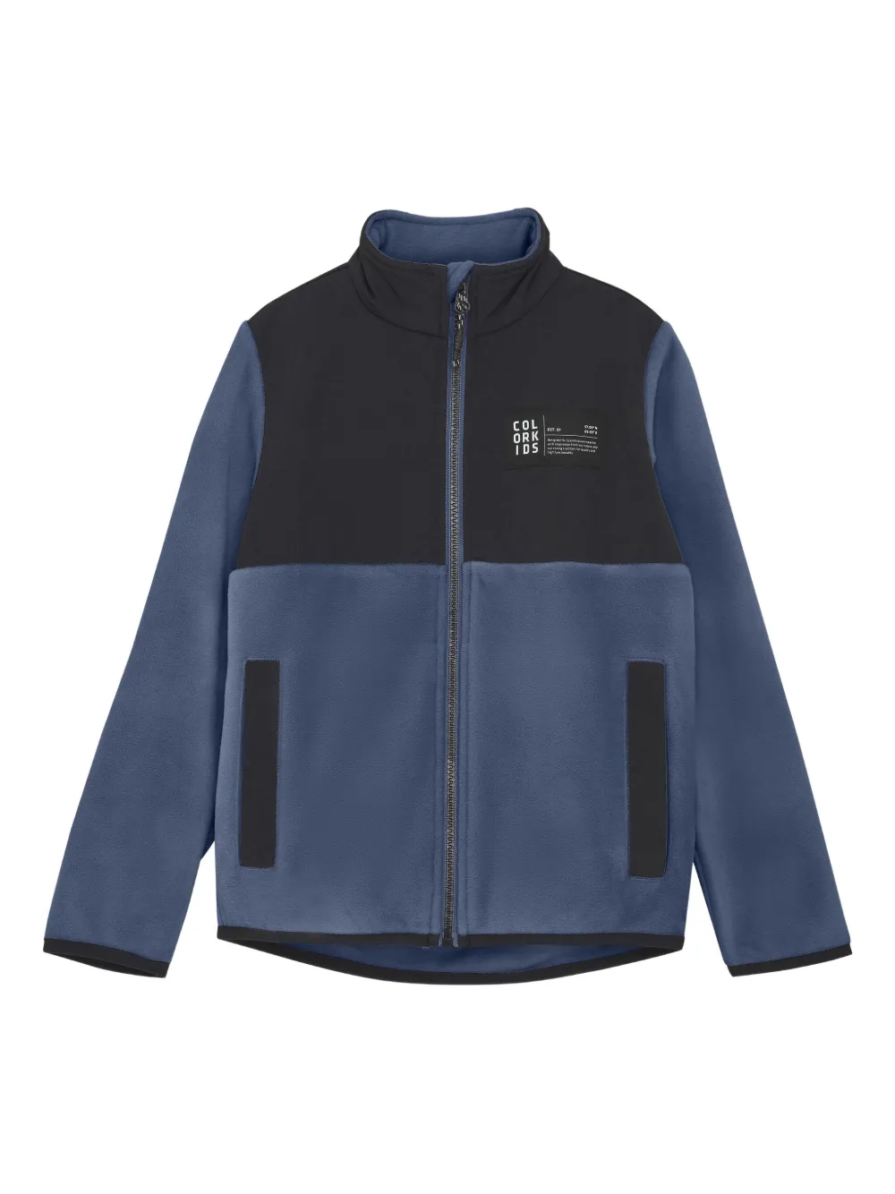 COLOR KIDS fleece panelled jacket | Blue | Image 1