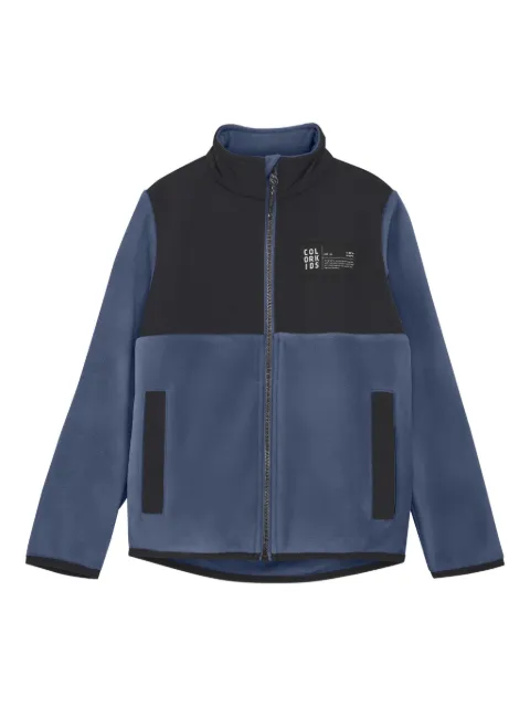 COLOR KIDS fleece panelled jacket