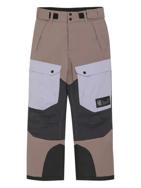COLOR KIDS panelled cargo snow trousers