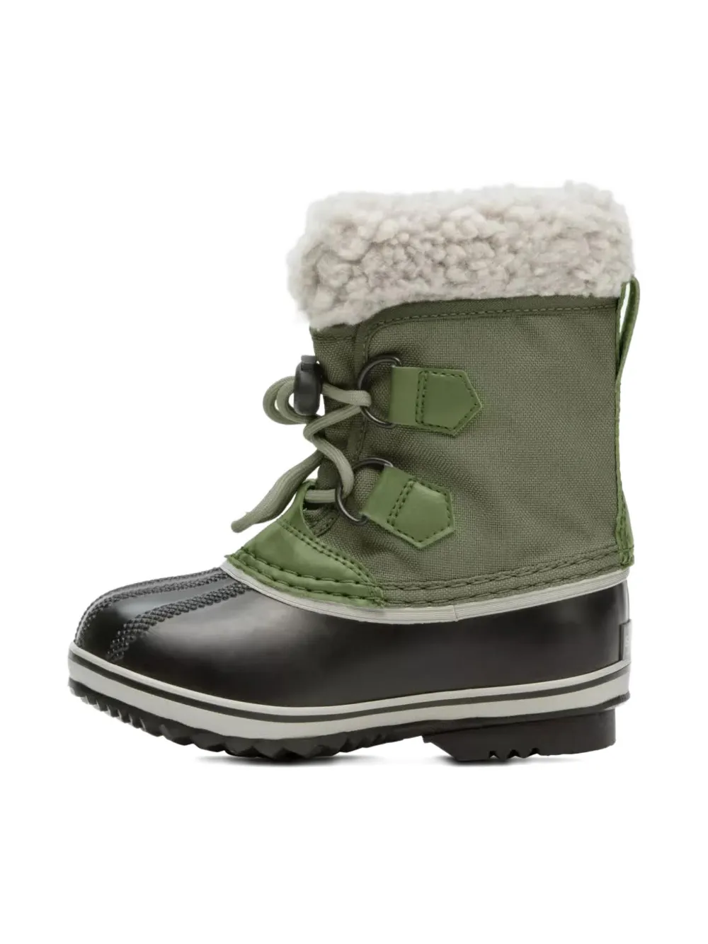 SOREL KIDS Waterdichte snowboots gevoerd met imitatiebont Groen