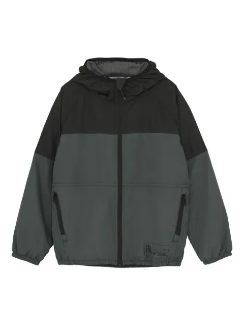 COLOR KIDS hooded two-tone jacket