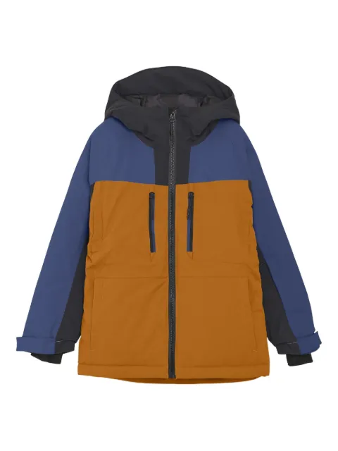 COLOR KIDS chaqueta con capucha y diseño colour block