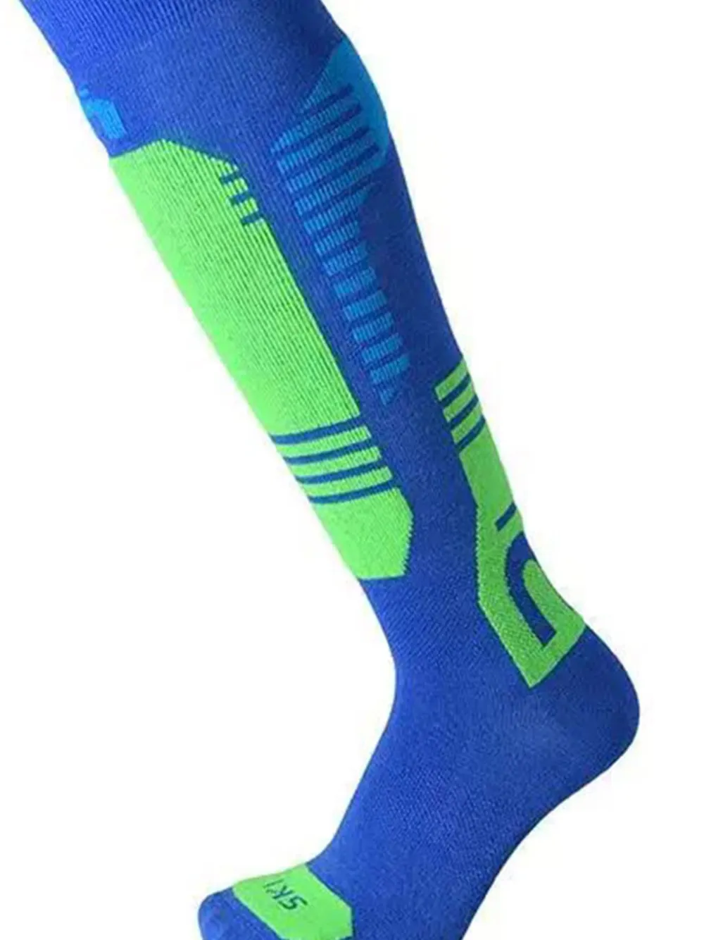 MICO KIDS merino wool graphic ski socks | Girls Clothing | Image 2