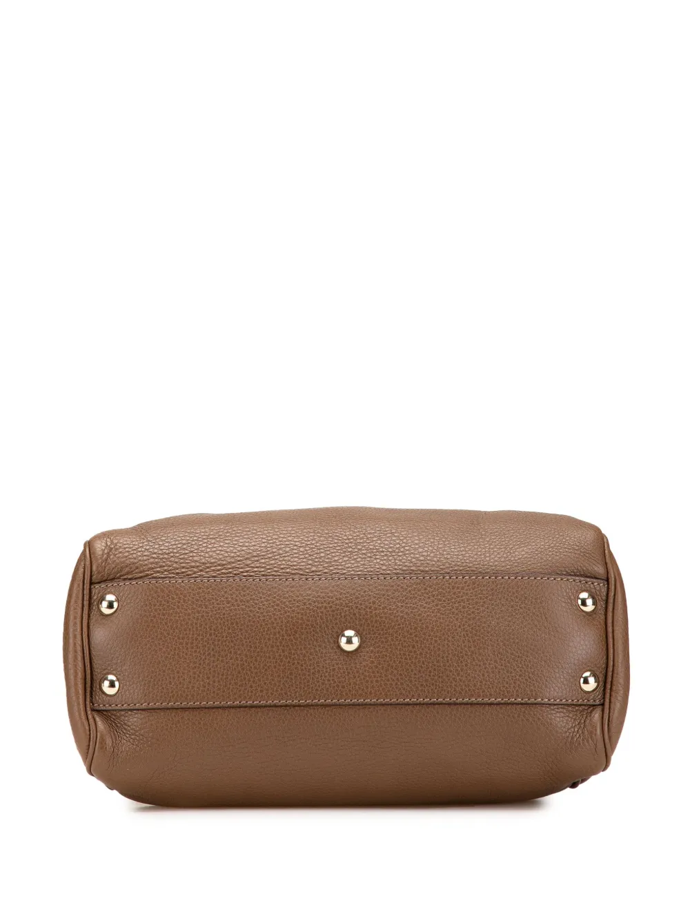 Pre-owned Gucci 2000-2015 Small Calfskin Bamboo Shopper Satchel