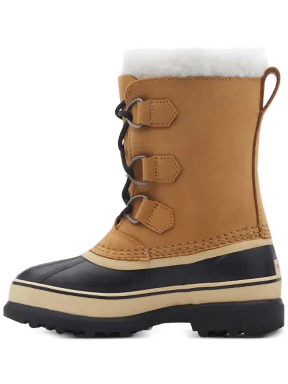 SOREL KIDS lace-up leather boots Brown