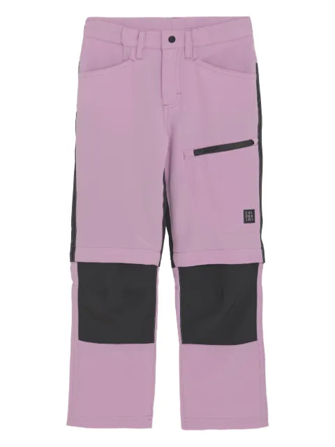 COLOR KIDS pantalones cargo con diseño colour block