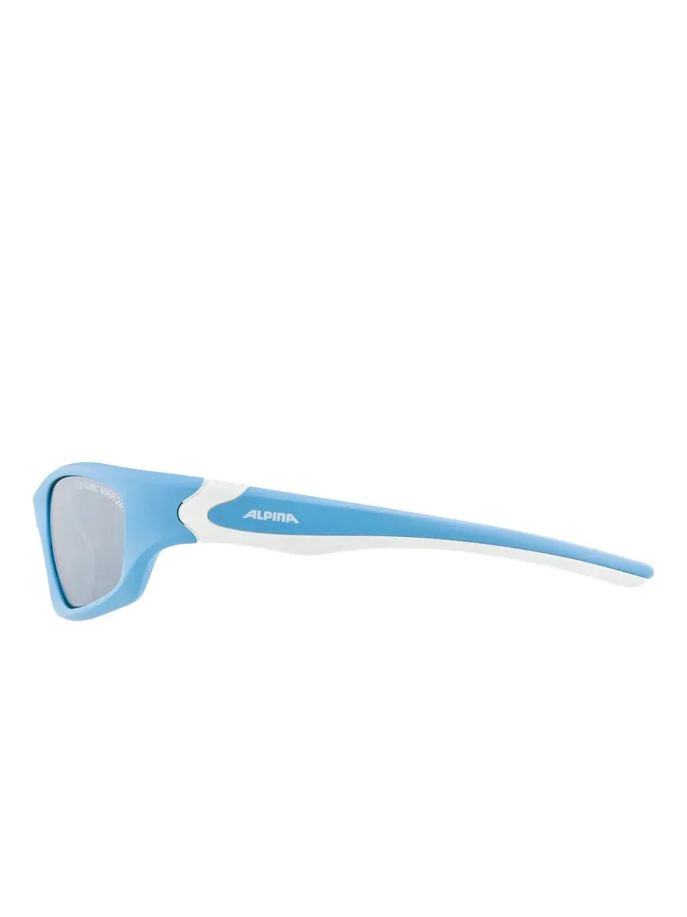 ALPINA KIDS Zonnebril met rechthoekig montuur Blauw