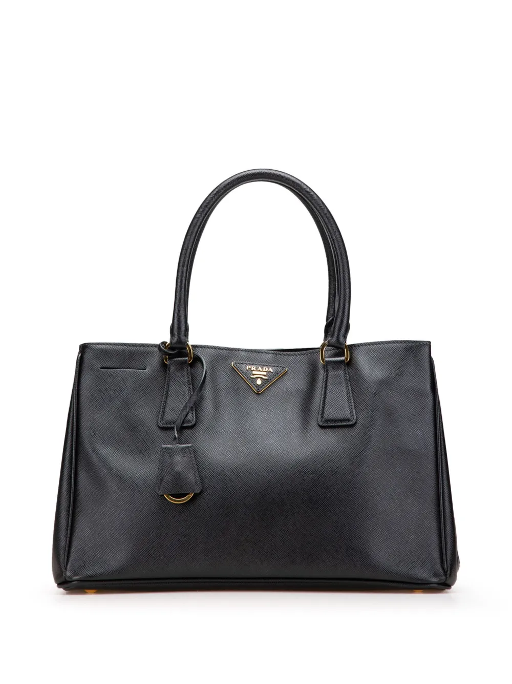 Prada Pre-Owned 2010-2024 Small Saffiano Lux Galleria Tote satchel | Black | Image 1