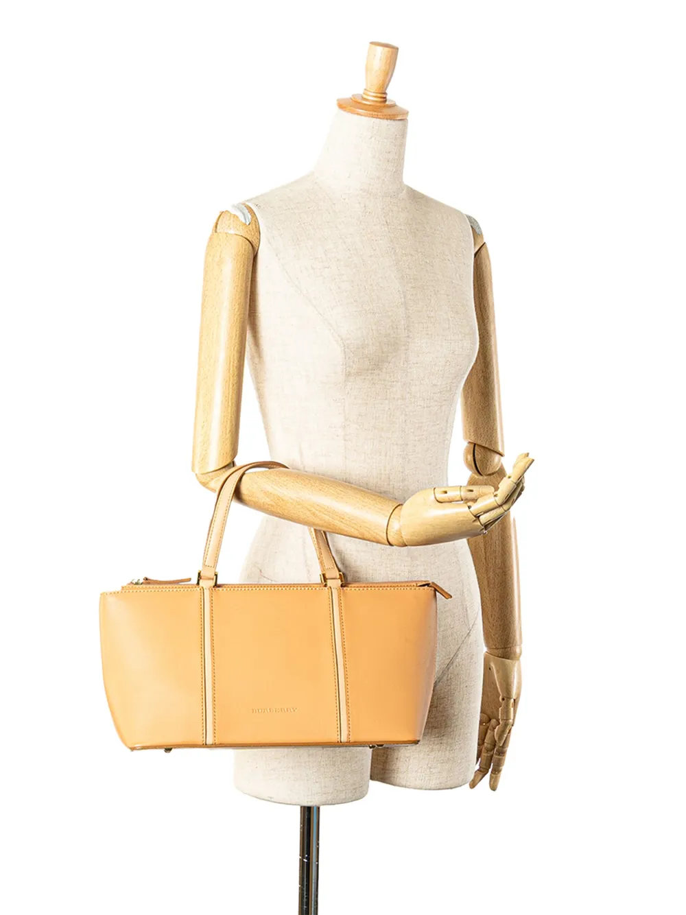 Burberry Pre-Owned 2000-2017 Leather tote bag | Pre-Owned | Image 2
