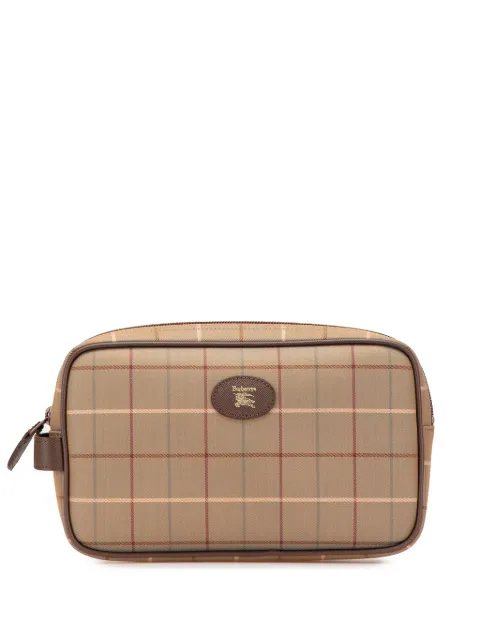 Burberry Pre-Owned bolsa de mano Vintage Check Canvas del siglo XX