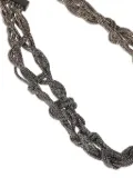Fabiana Filippi knotted chain necklace - Silver