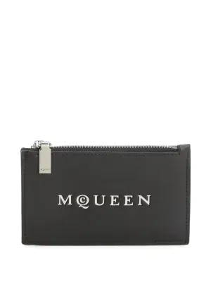 Alexander McQueen 二つ折財布 | ブラック | FARFETCH JP