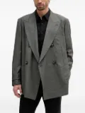 Emporio Armani double-breasted blazer - Grey
