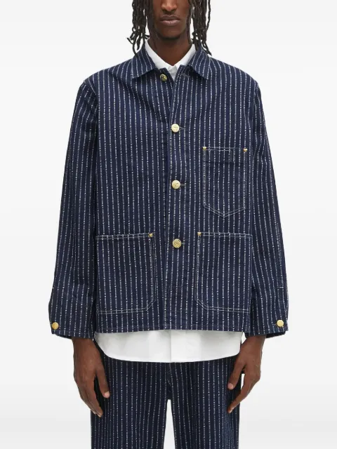Human Made pinstripe denim jacket
