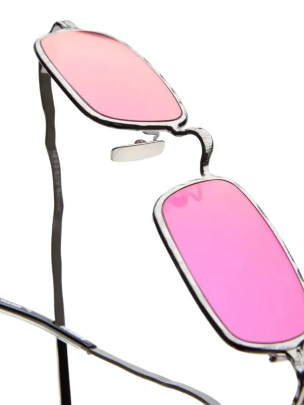 Kuboraum Maske Z18 rectangle-frame Sunglasses | Grey | FARFETCH TH