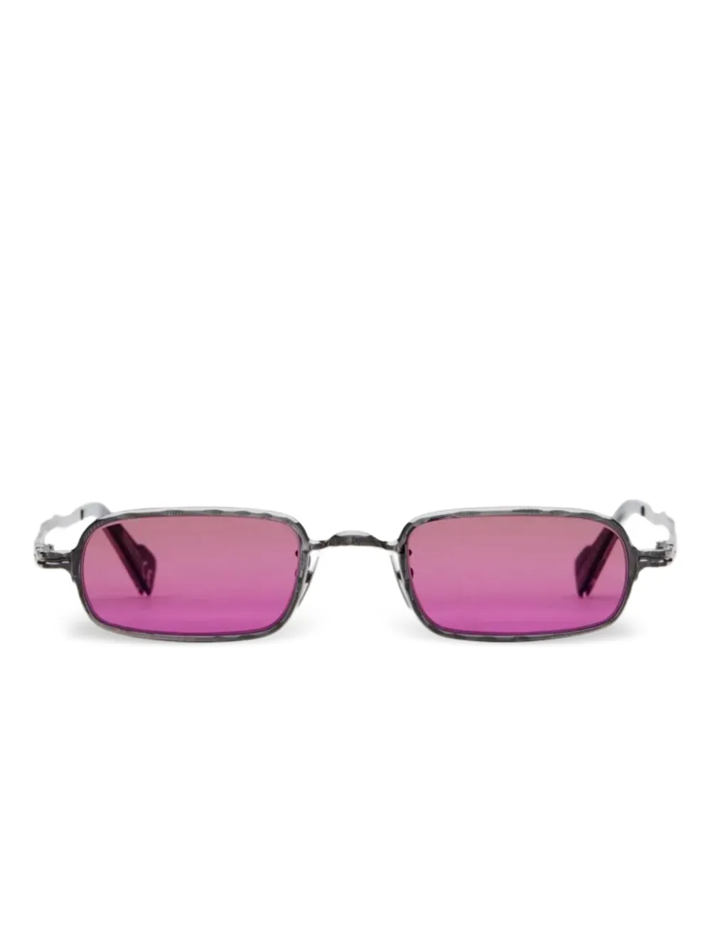 Kuboraum rectangular-frame sunglasses | Green | Image 1
