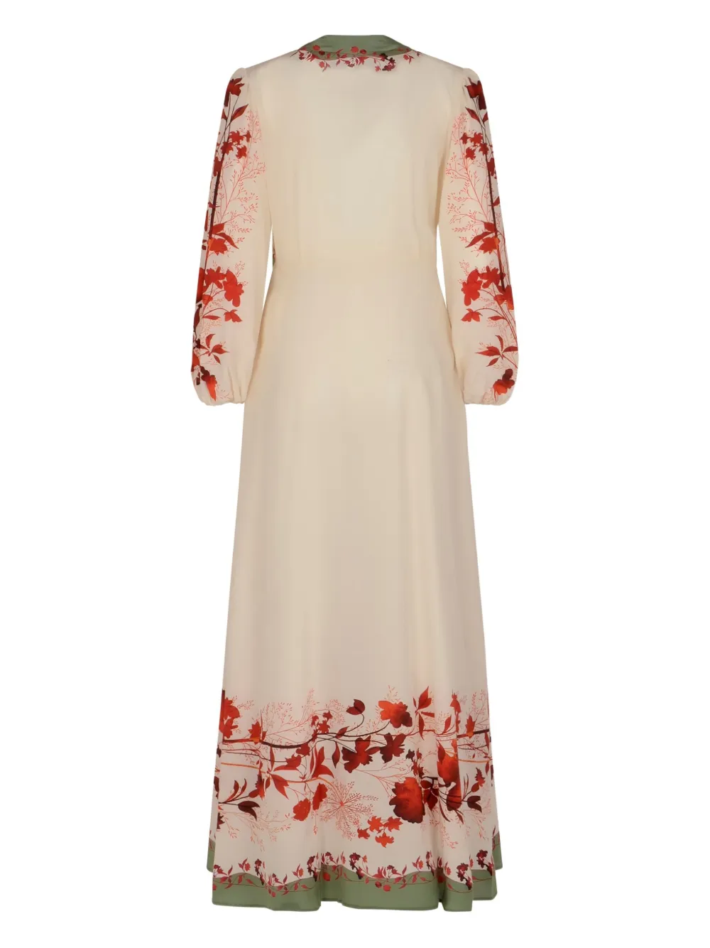 La DoubleJ Camerino silk maxi dress Beige