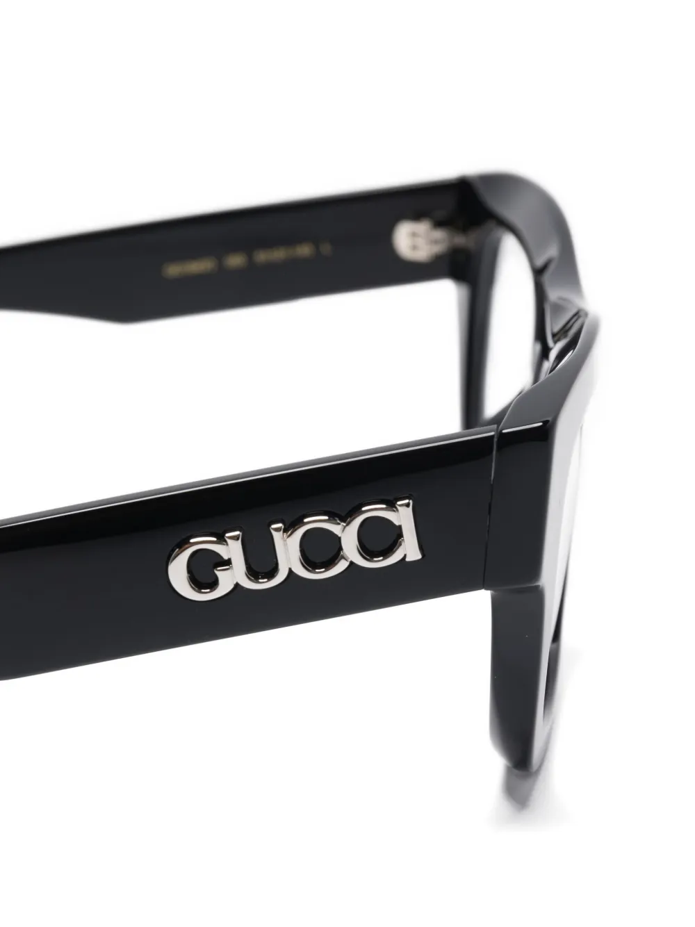 Gucci Eyewear Bril met vierkant montuur Zwart