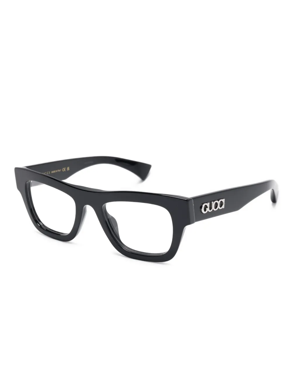 Gucci Eyewear Bril met vierkant montuur Zwart