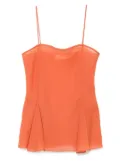 RACIL Foundation wool tank top - Orange