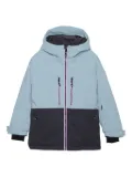 COLOR KIDS two-tone hooded jacket - Blue