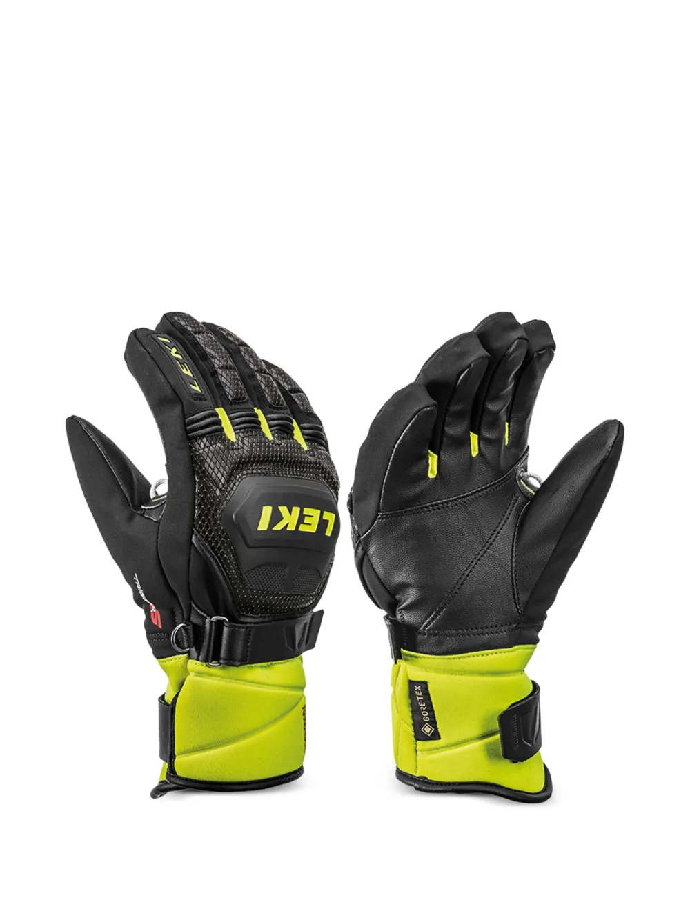LEKI KIDS Handschoenen met logoprint Zwart