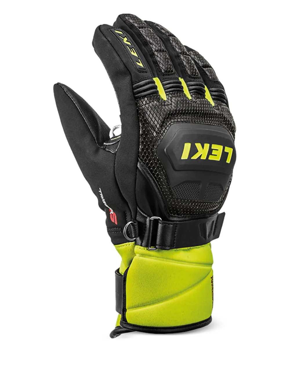 LEKI KIDS Handschoenen met logoprint Zwart