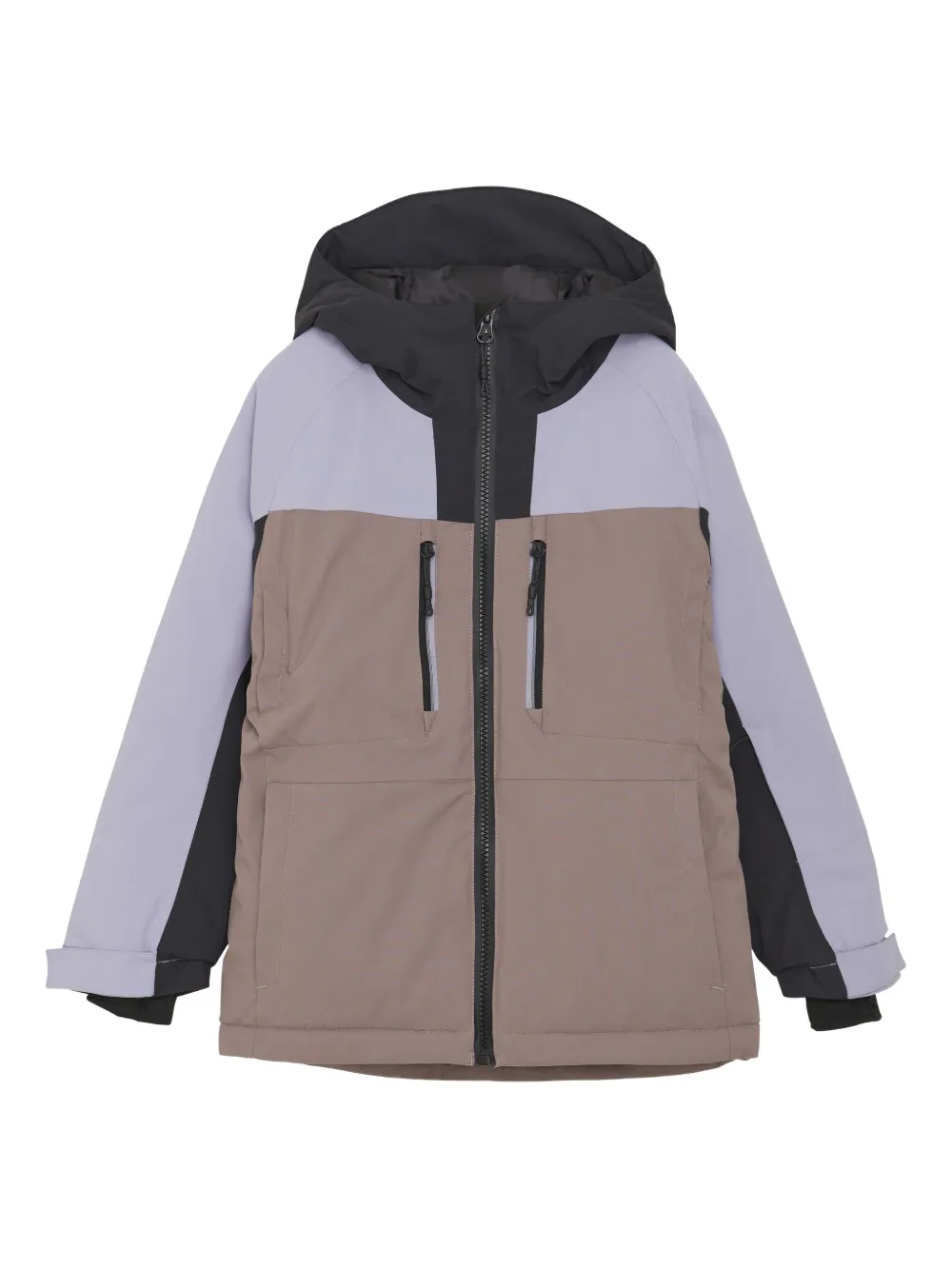 COLOR KIDS colour-block hooded jacket | Neutrals | Image 1