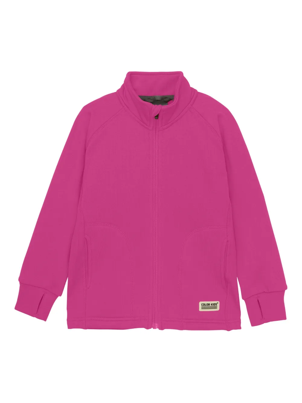 COLOR KIDS zip-up fleece jacket | Pink | Image 1