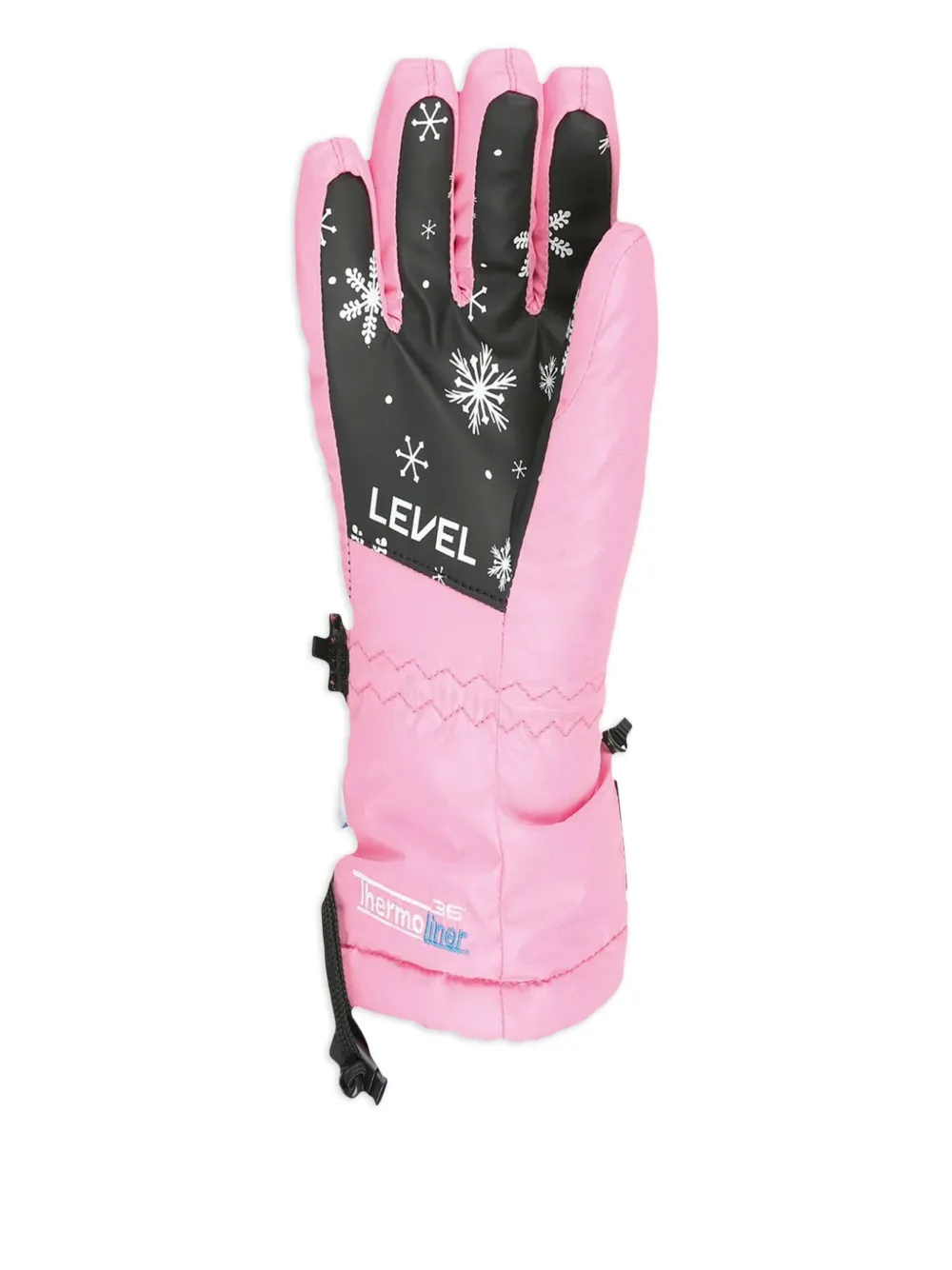  Level Kids Graphic-print Ski Gloves - Pink 