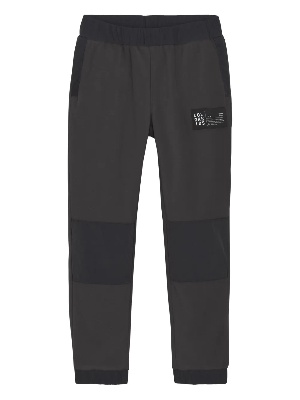 COLOR KIDS Trainingsbroek met fleece vlakken Grijs