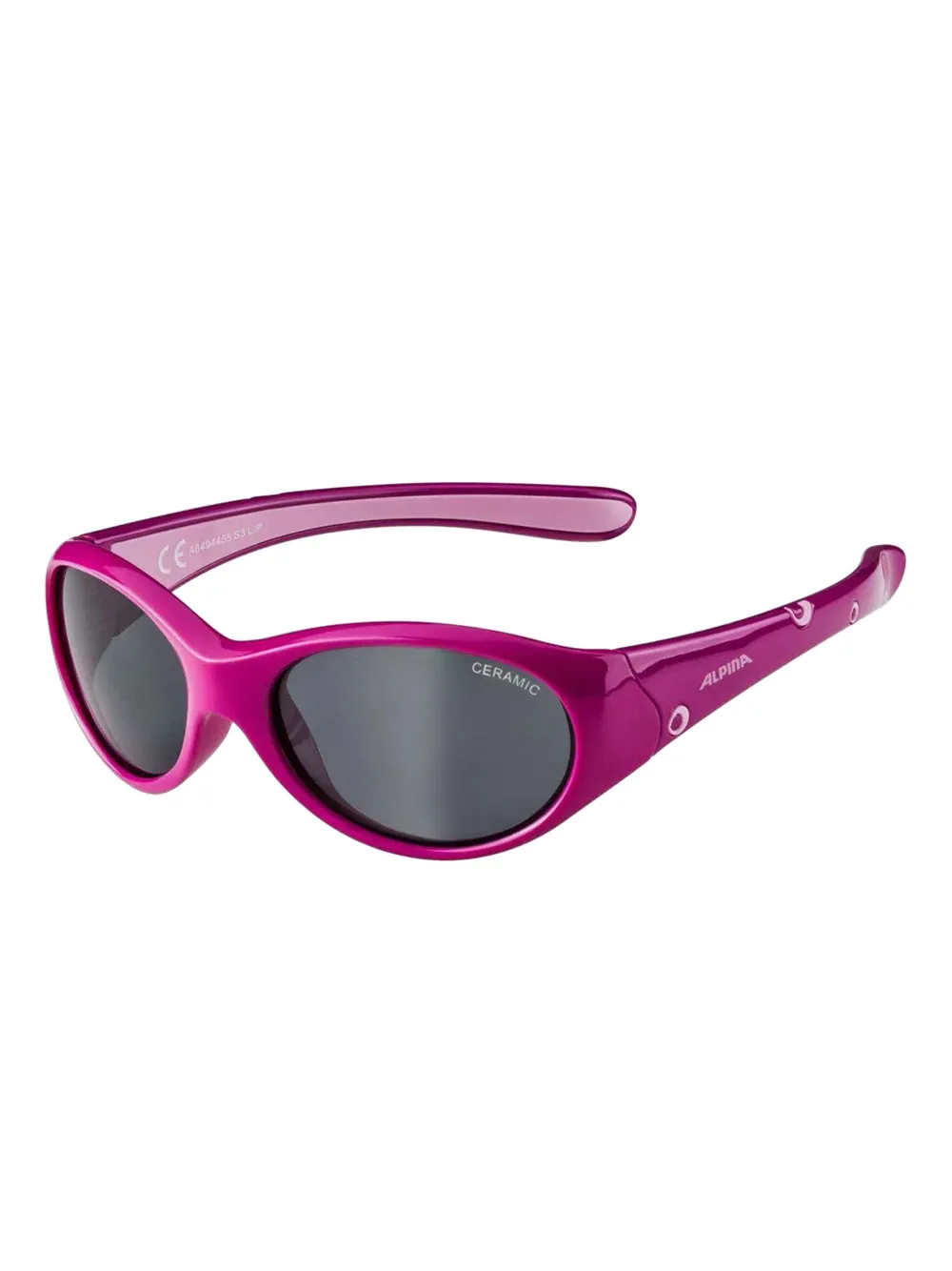 ALPINA KIDS Zonnebril met ovaal montuur - Roze
