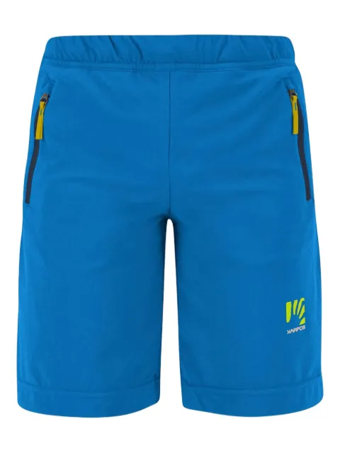 KARPOS KIDS elasticated-waistband zip-pocket shorts