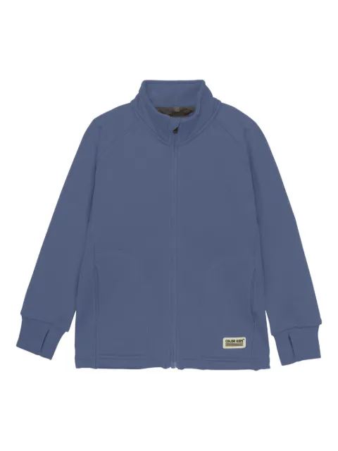 COLOR KIDS zip-up fleece jacket