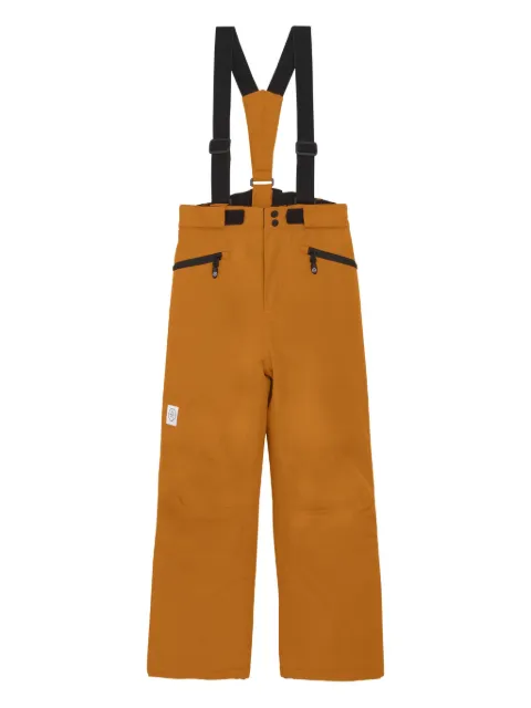 COLOR KIDS logo-patch dungarees