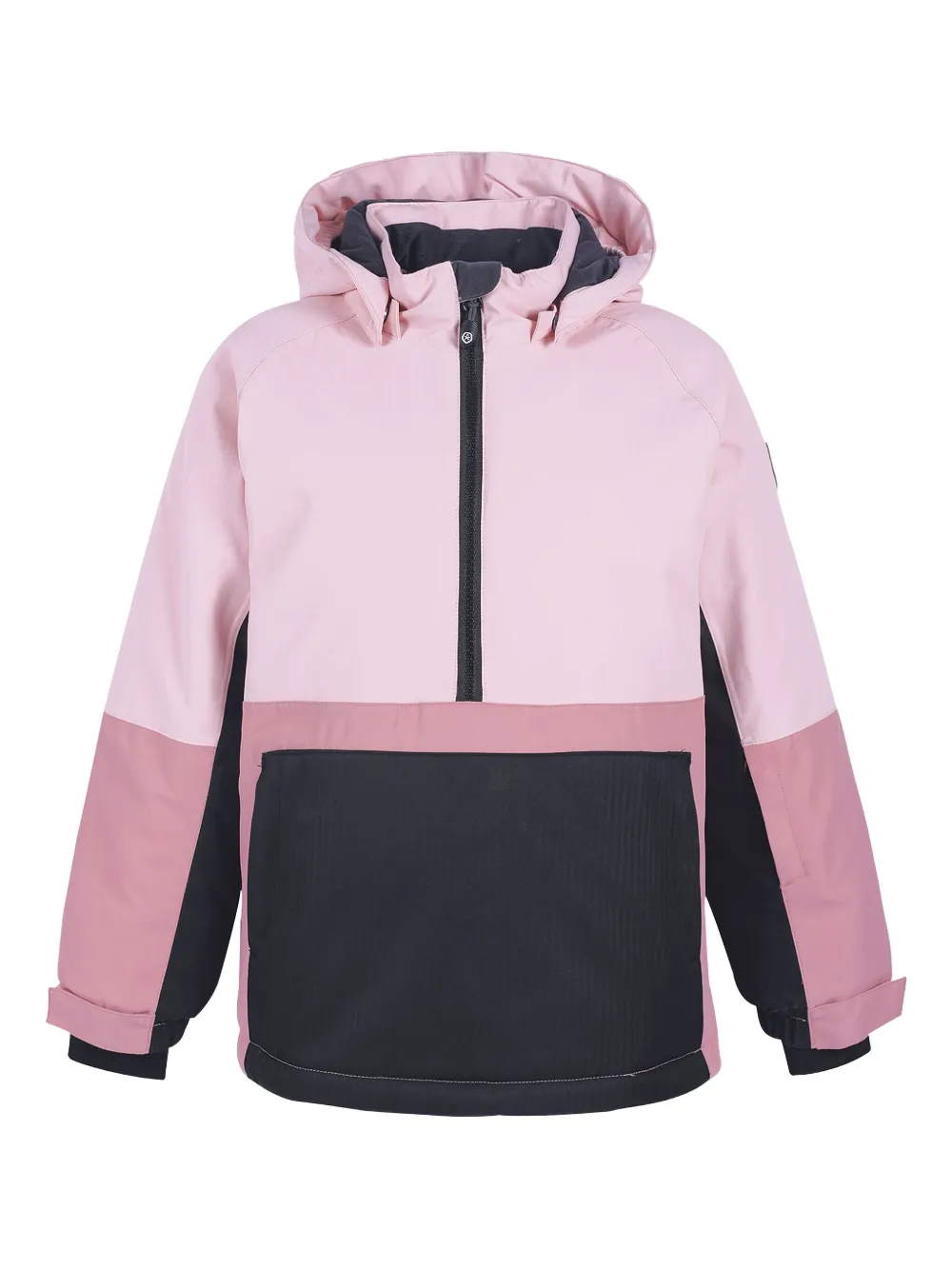 COLOR KIDS two-tone hooded jacket | Pink | Image 1