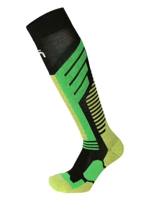 MICO KIDS graphic-panel ski socks