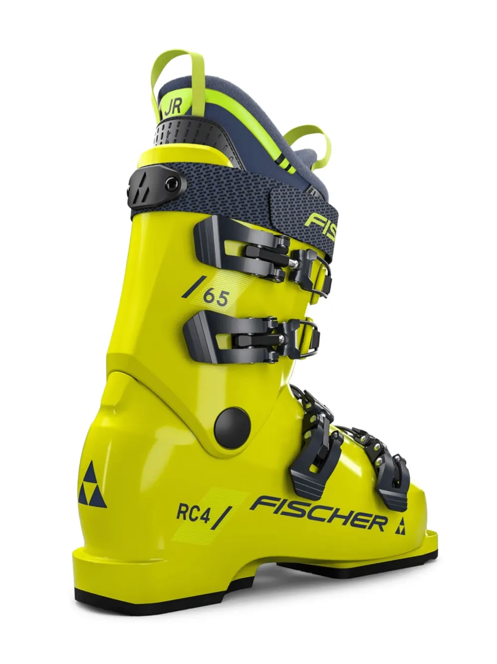 FISCHER KIDS Skischoenen met logoprint Geel