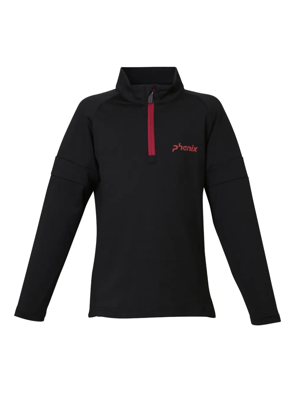 PHENIX KIDS half-zip long-sleeve sweatshirt | Black | Image 1