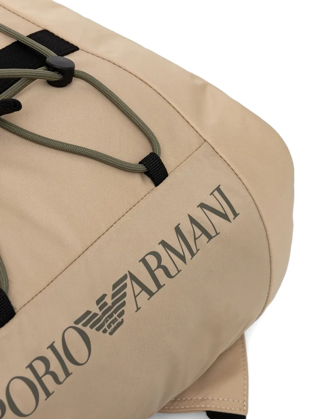  Emporio Armani Kids Sac à Dos à Logo Imprimé - Tons Neutres 